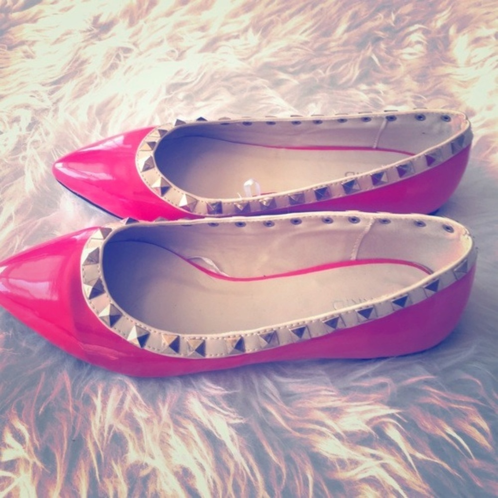 Torrid Bright Pink Flats
